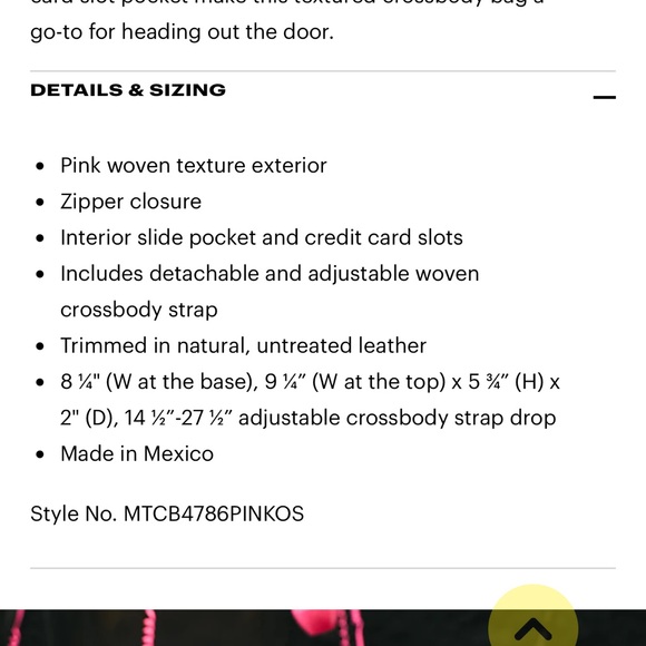 Consuela Pink Midtown Crossbody Bag - Picture 6 of 8